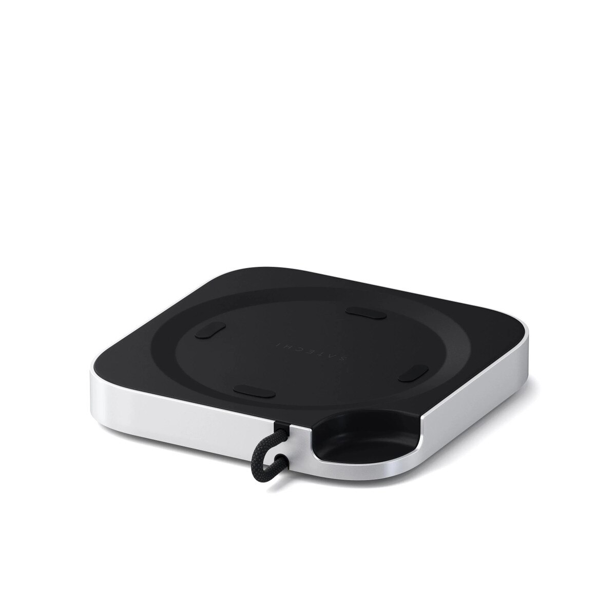 Satechi Mac Mini M4 Stand & Hub with SSD Enclosure - Silver